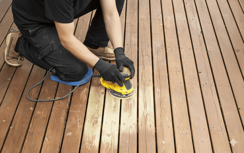 wood deck maintenance