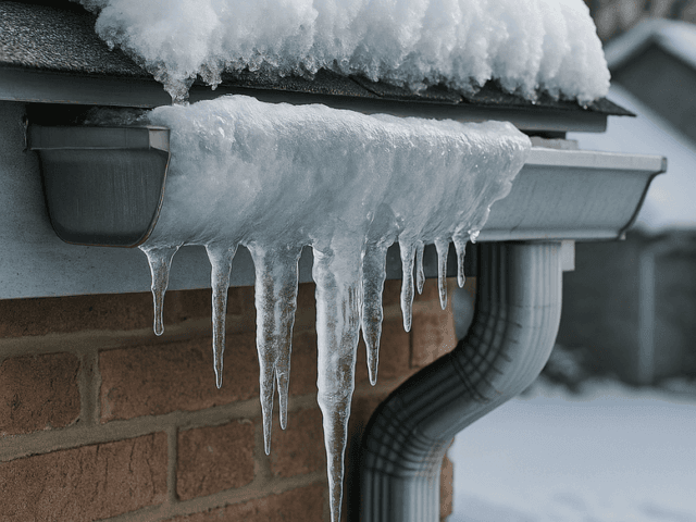 frozen gutter toronto