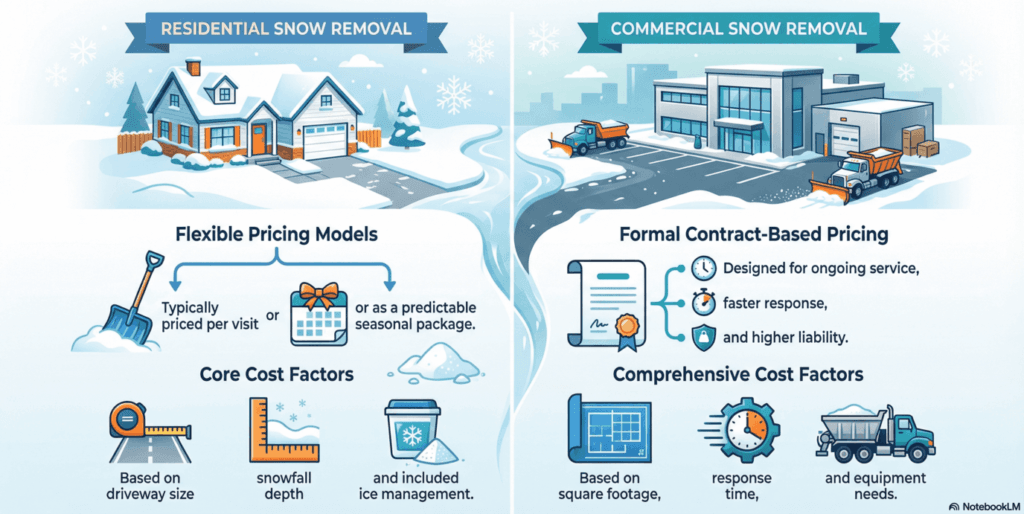 Snow Removal Pricing 2026